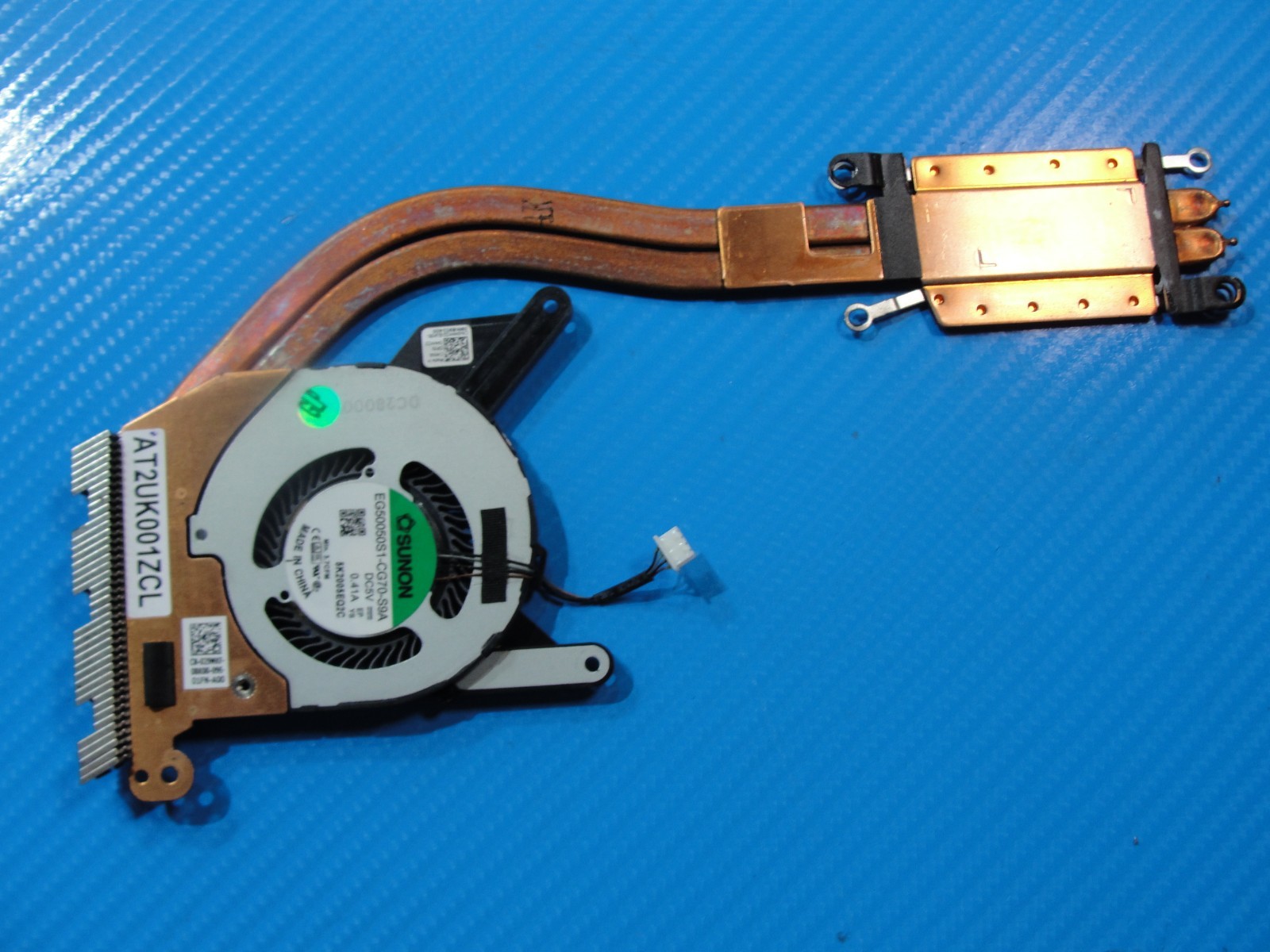 Dell Latitude 14” 5410 CPU Cooling Fan w/Heatsink HHKD2 29MKF AT2UK001ZCL