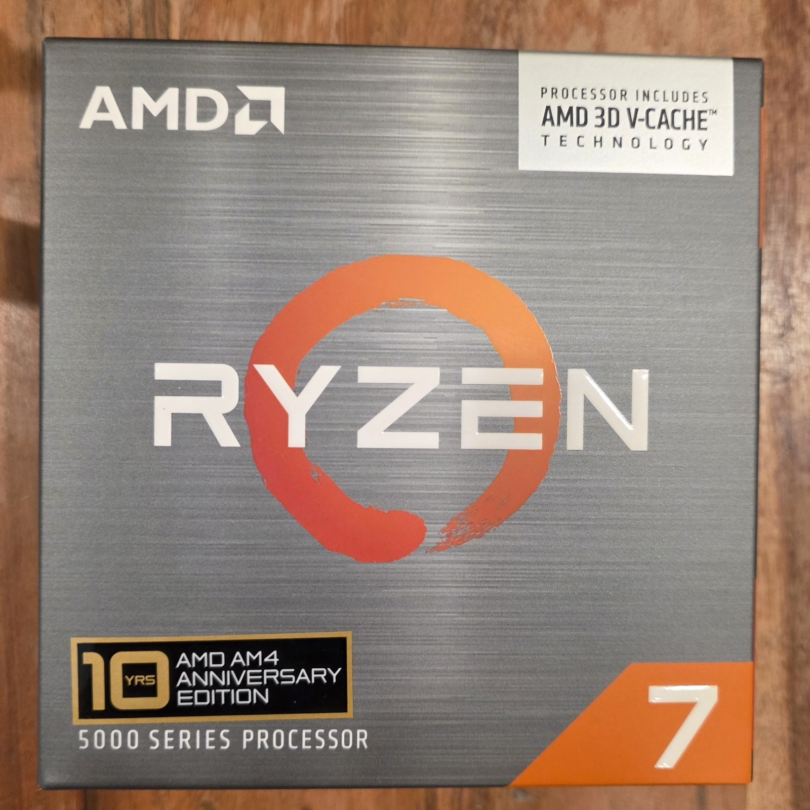 AMD Ryzen 7 5800X3D AM4 Processor 3D V-Cache 10th Anniversary