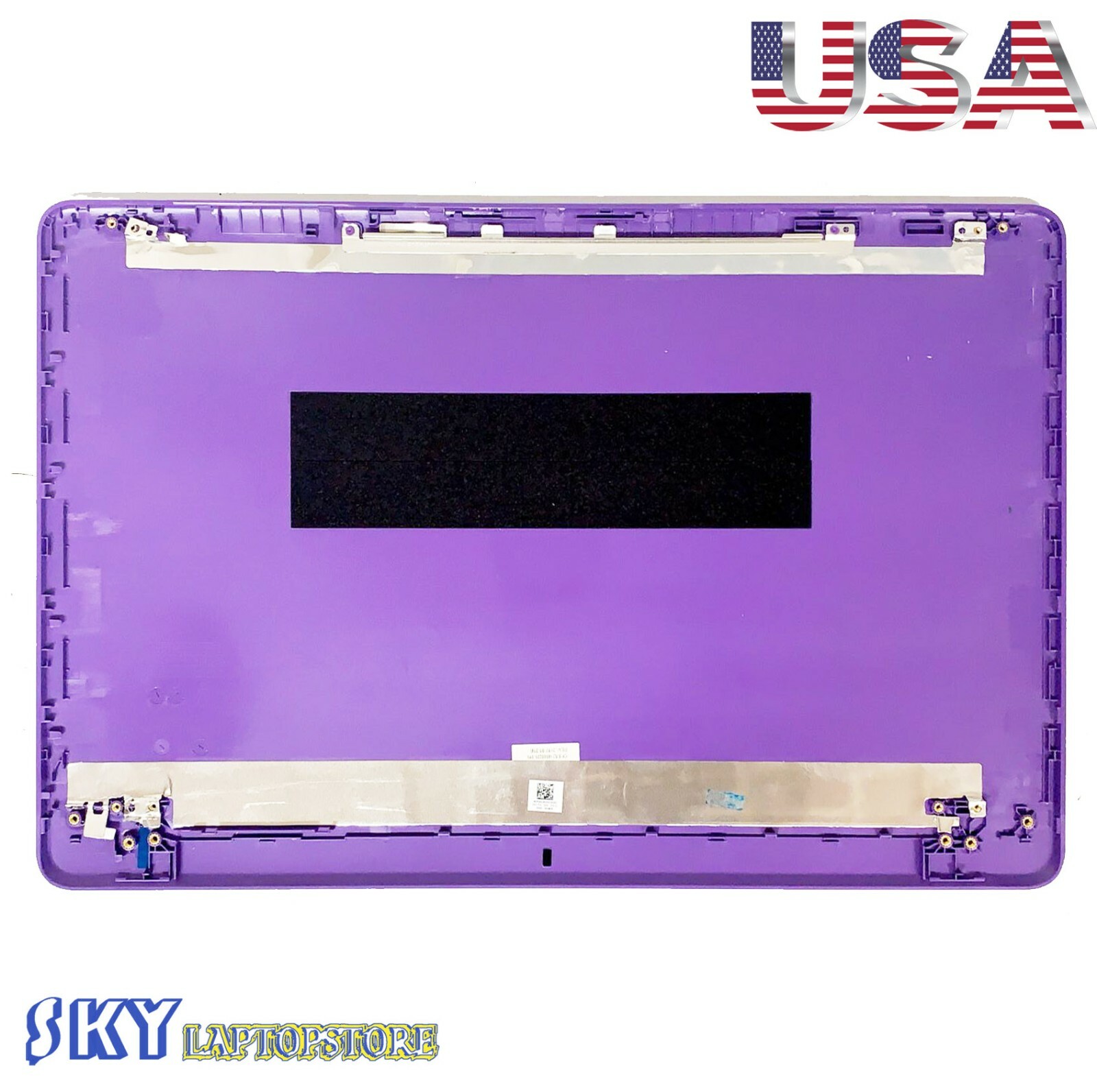 New HP 15-BS 15T-BR 15Q-BU 15T-BS 15-BW Purple LCD Back Cover 924905-001 +Hinges