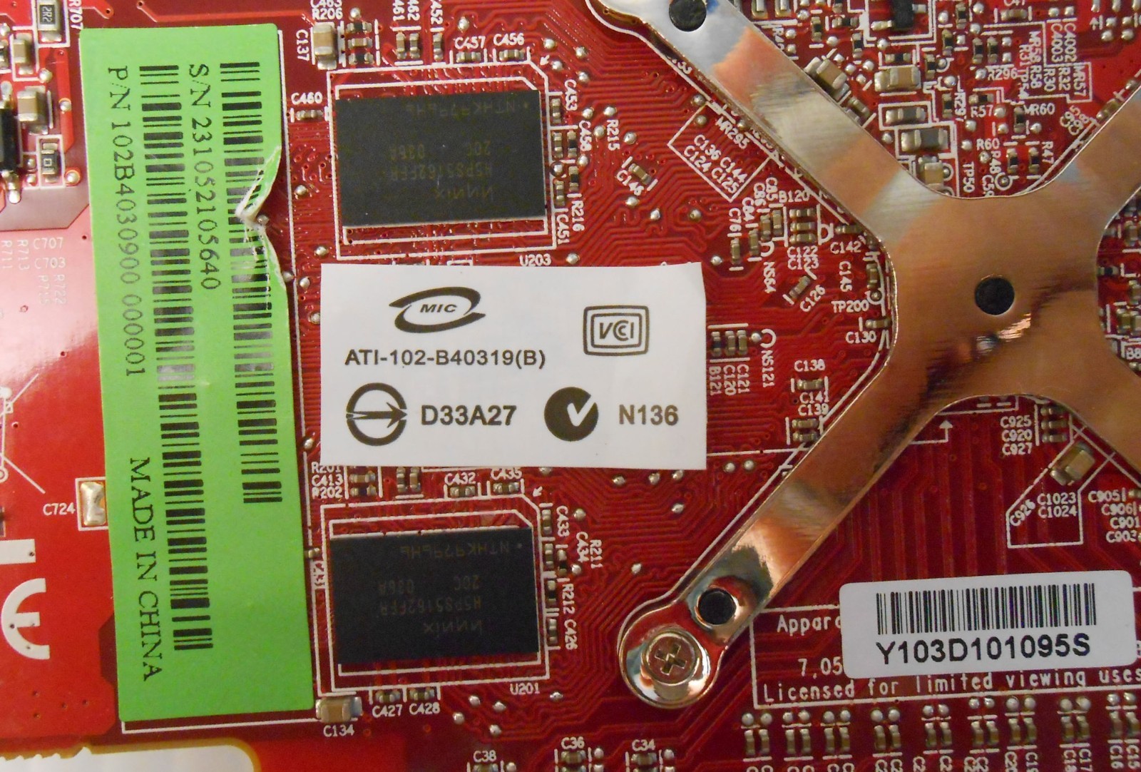 DELL ATI Radeon HD 3450 Low 0Y103D GRAPHIC VIDEO CARD PCI-E w/ Dual Monitor Cbl