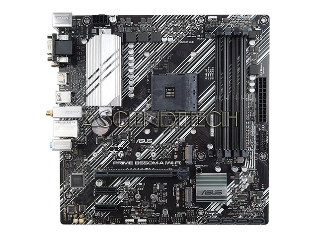 ASUS PRIME B550M-A (WIFI) AMD B550 SOCKET AM4 DDR4 MICRO ATX MOTHERBOARD NO I/O
