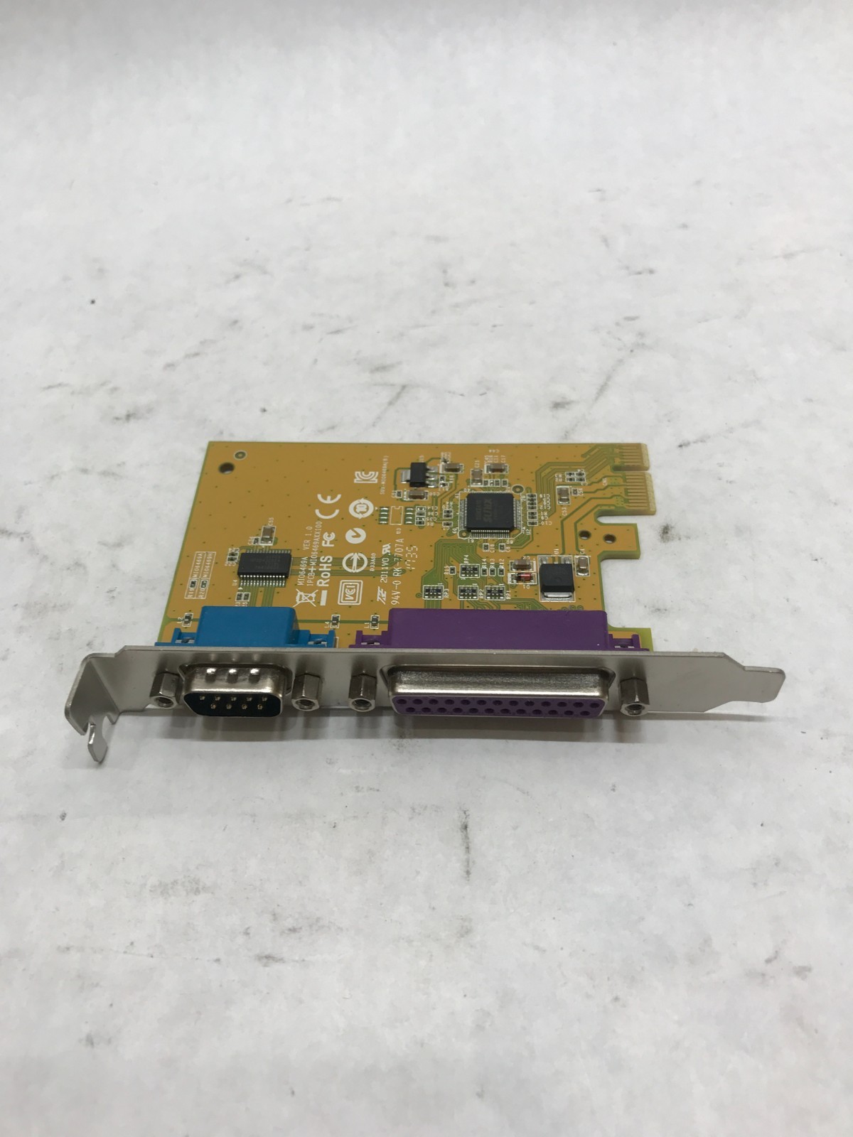 Lot of 2 YCJ65 Dell Sunix Serial Parallel Multi I/O Card MI06469A UNTESTED! – DW