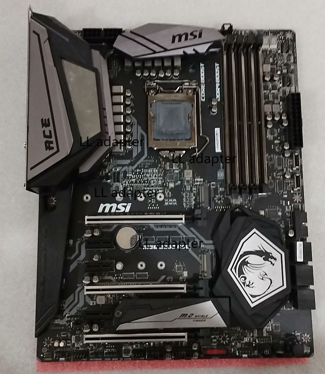 FOR MSI MEG Z390 ACE LGA1151 DDR4*4 128GB Intel ATX Motherboard Test OK