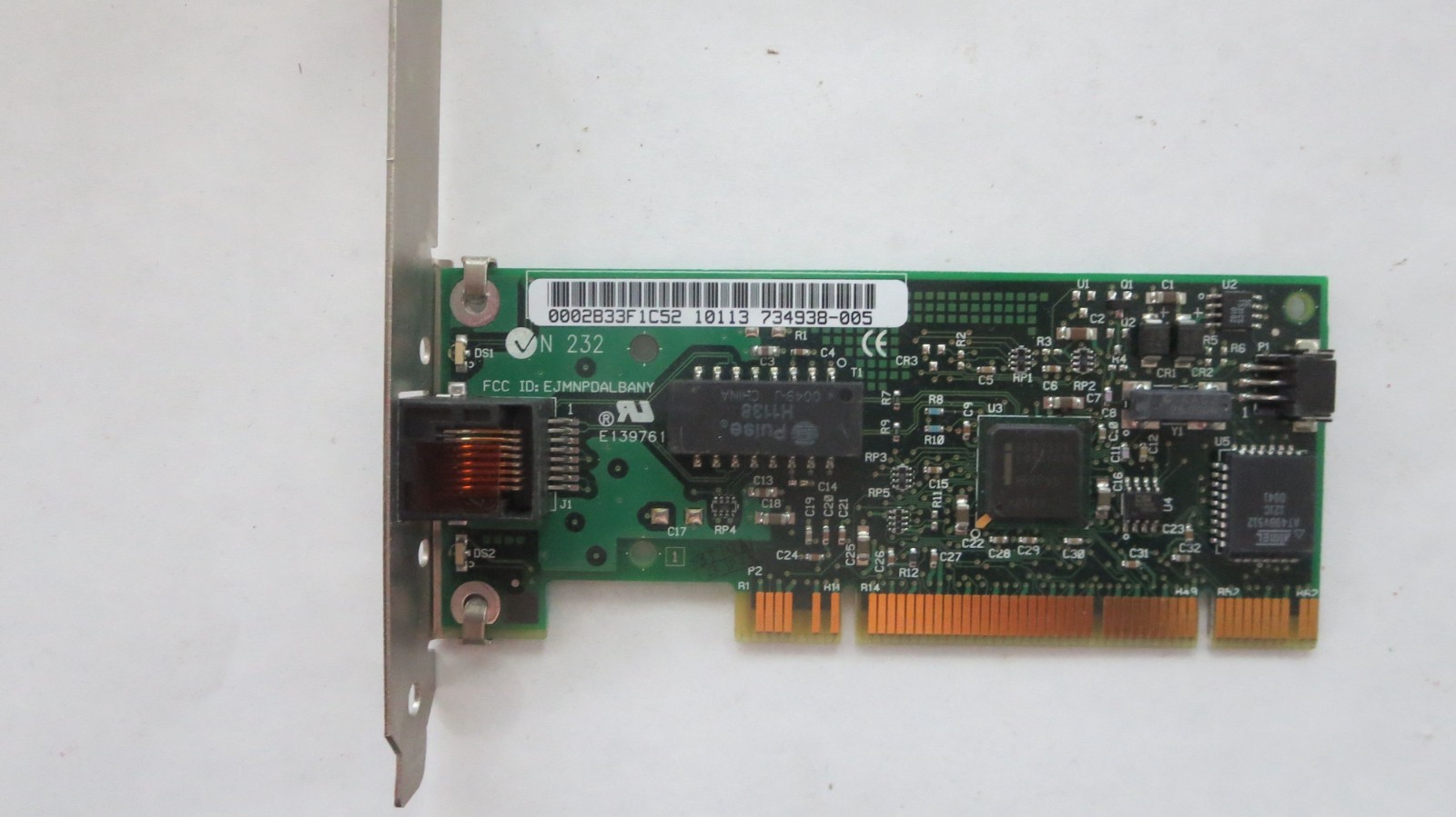 HP / INTEL Pro/100 PCI Network Card – tested