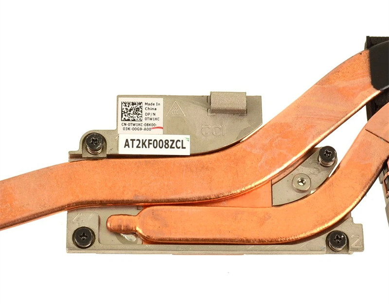 Laptop Heatsink&Fan For DELL Precision 7540 NV-128 0TW1KC TW1KC AT2KF008ZCL