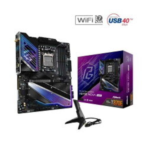 ASRock X870E NOVA WIFI 7 AM5 AMD X870E ATX Motherboard Brand New