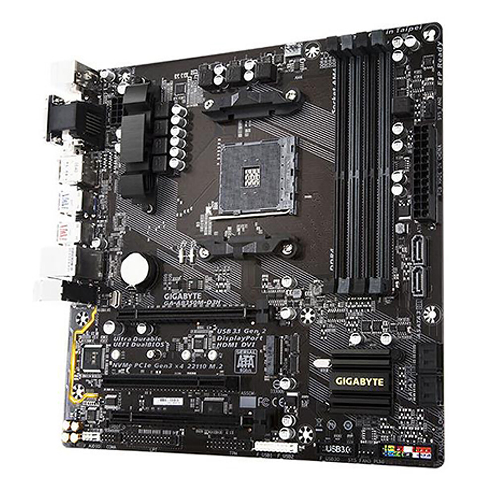 For Gigabyte GA-AB350M-D3H Socket AM4 DDR4 Micro ATX Motherboard 100% Test work