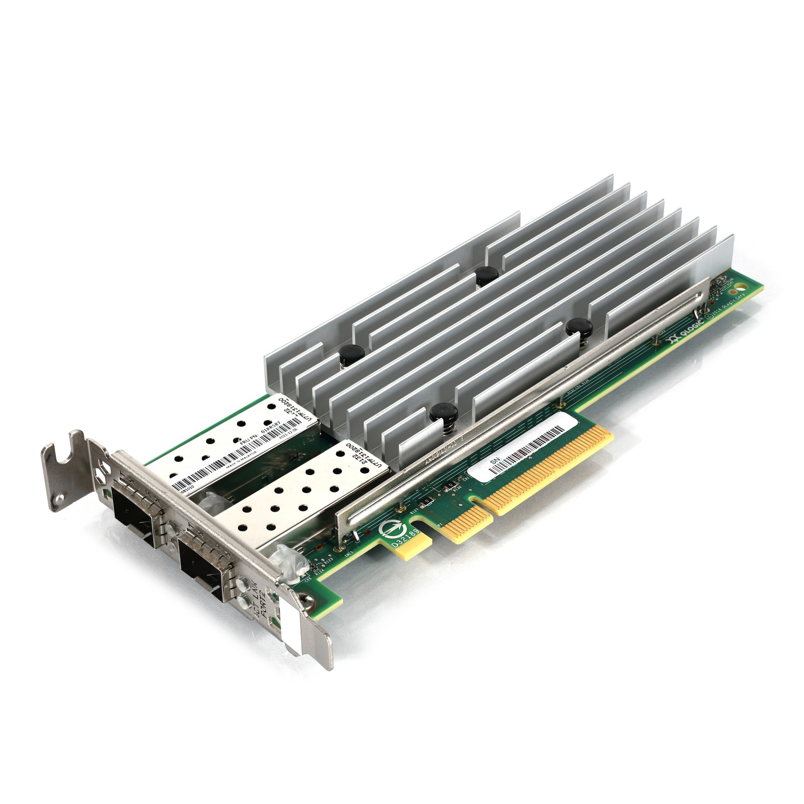 Lenovo 01KR587 Qlogic QL41262HLCU-LN Dual-Port 25GB SFP28 PCIe 3.0 x8 NIC HH