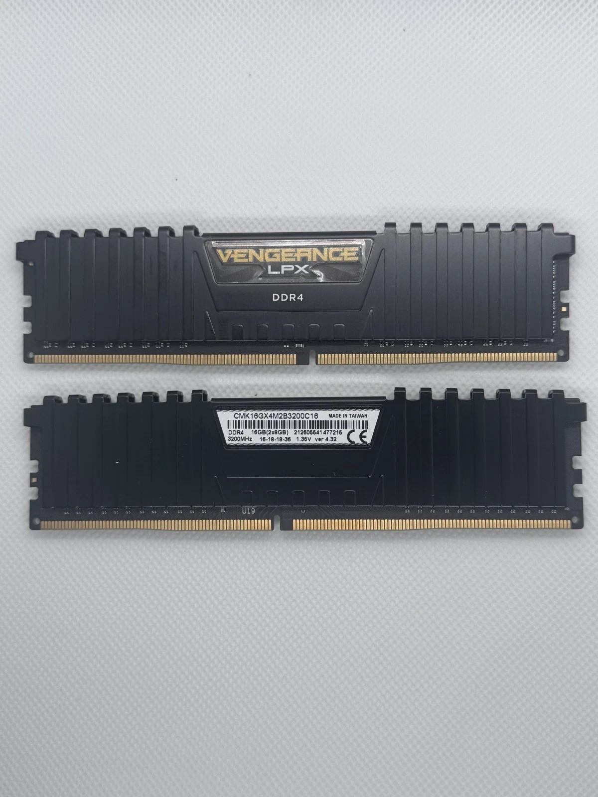 CORSAIR VENGEANCE LPX 16GB (2x8GB) PC4-25600 (DDR4-3200) Memory Kit – Black…
