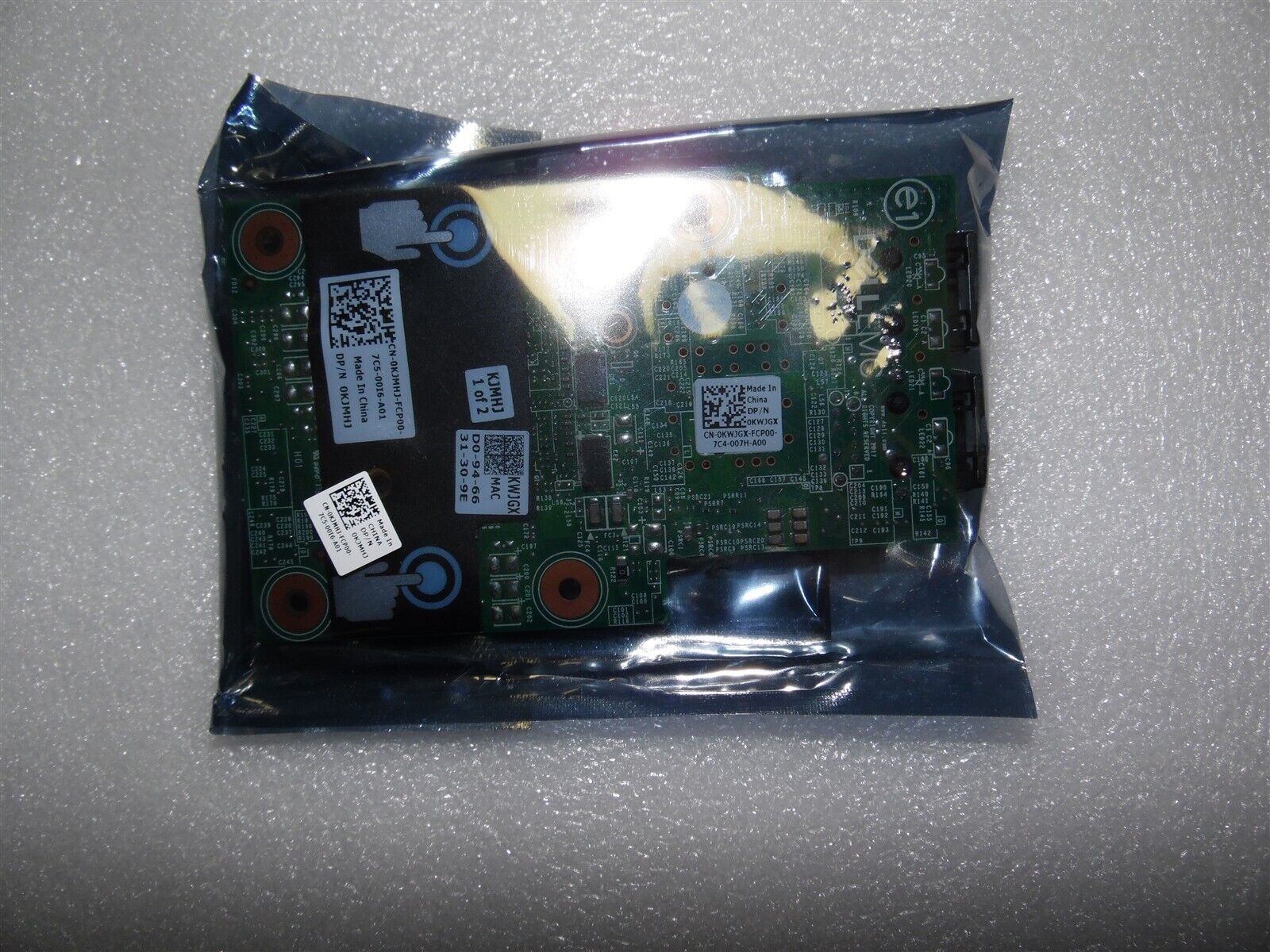 DELL EMC Broadcom 9R3XX KJMHJ 1GB LOM Dual RJ45 Ports Daughter Card