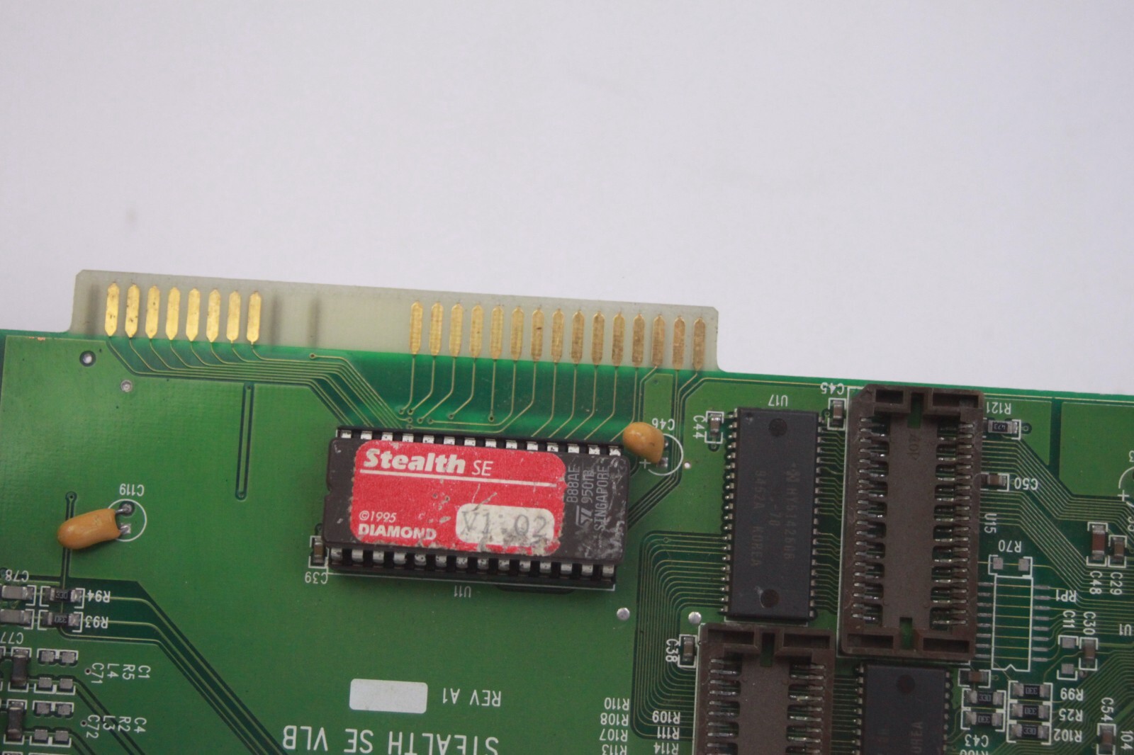1995 Diamond Stealth SE VLB Rev A1 VESA Local Bus VGA Card FTUVL7322M 1 Mb DRAM
