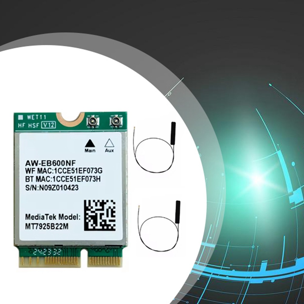 MTK7925 WiFi7 Tri Band Card WiFi Card 2.4G/5G/6Ghz Adapter for9460
