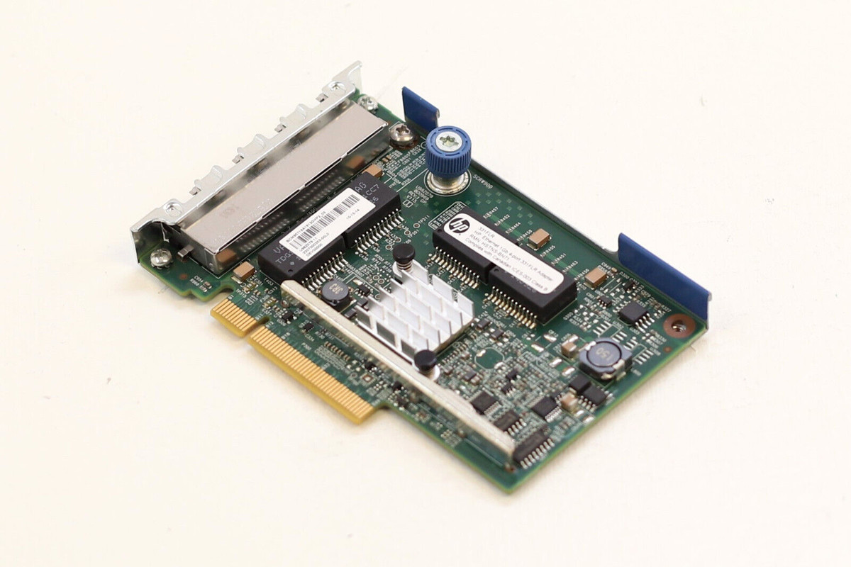 HP 331FLR Quad-Port Gigabit PCIe Network Interface Card P/N: 789897-001