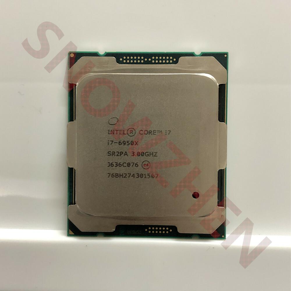 Intel Core i7-6950X CPU 10Cores 20Threads 3.0-3.5G 25M SR2PA LGA2011-3 Processor