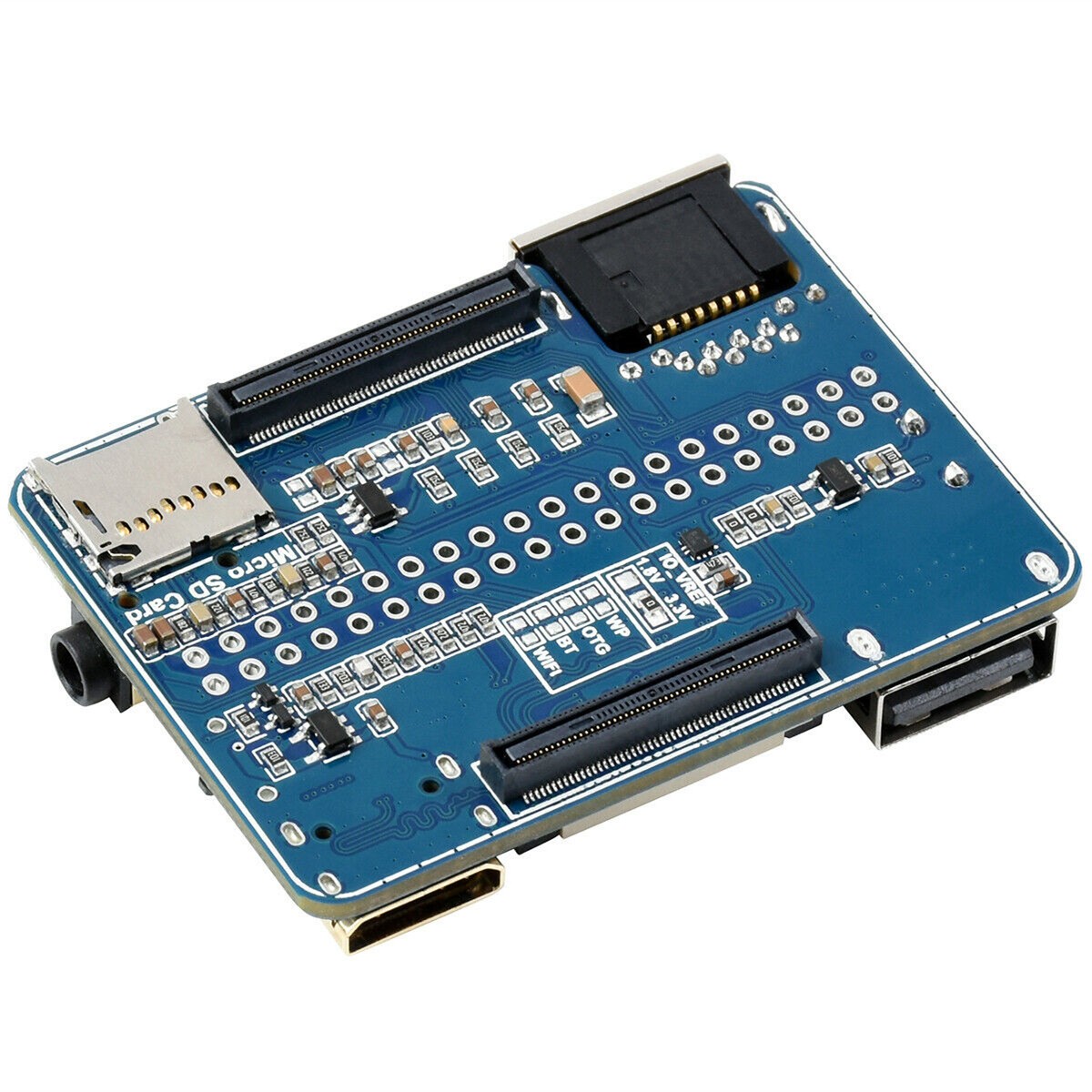 Dual Gigabit 5G 4G Ethernet Base Board (B) for Raspberry Pi Compute Module CM4 N