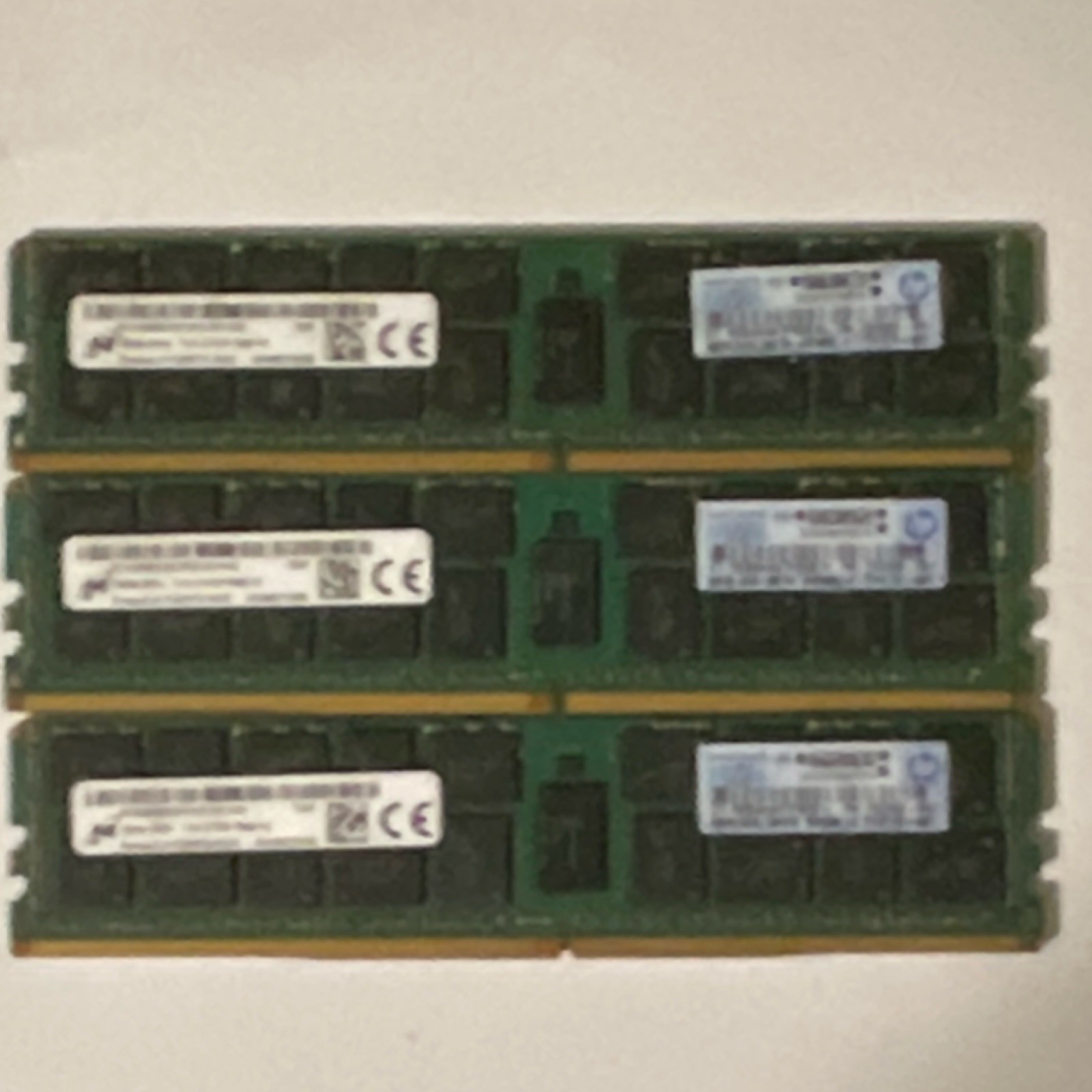 Micron 48GB (3x16GB) DDR4 DIMM PC4-2133P 288-Pin ECC Reg