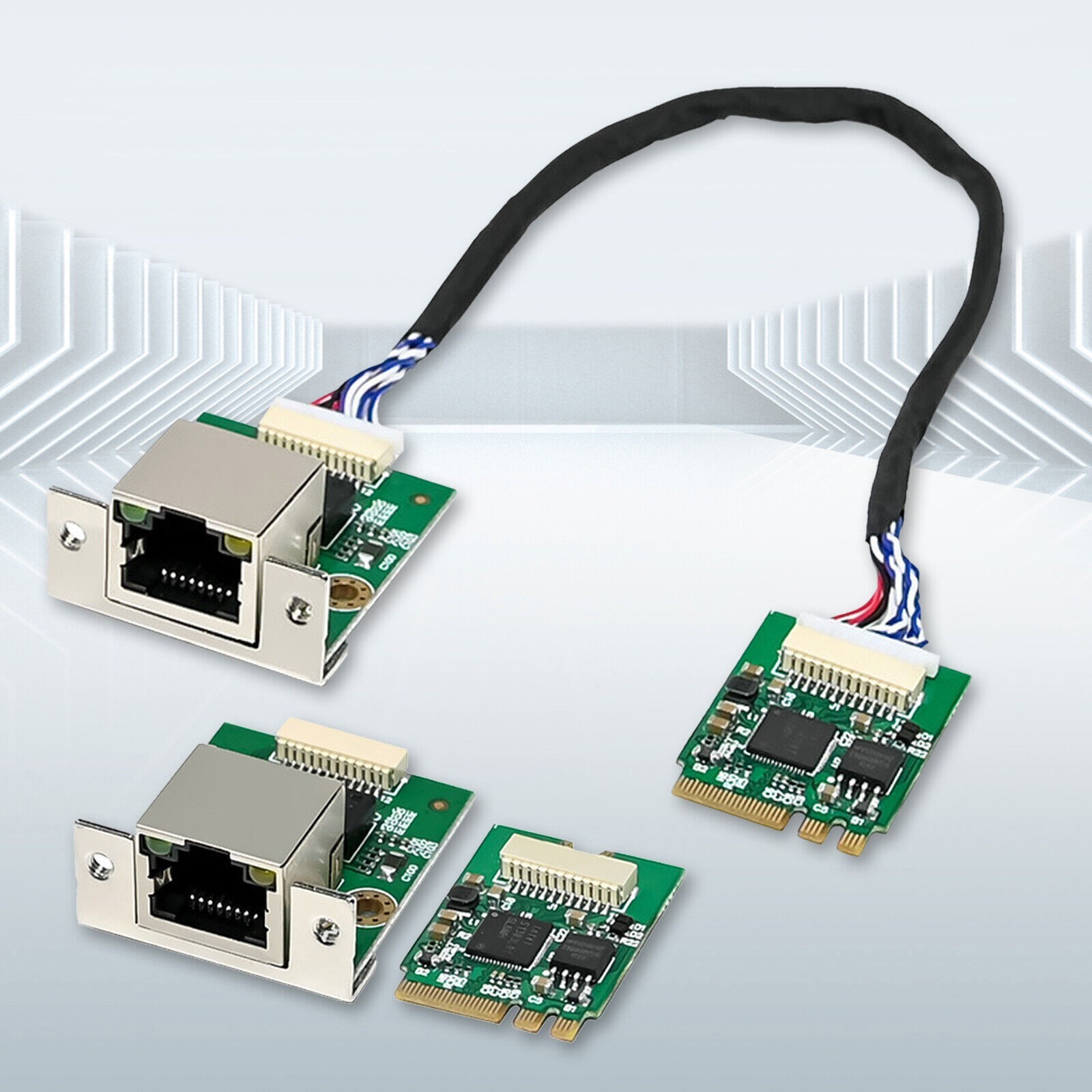 M.2 A+E 2.5GbE Intel I226-V Ethernet. NIC Card Multi-Gig 2.5G/ 1G/100M NGFF 2230