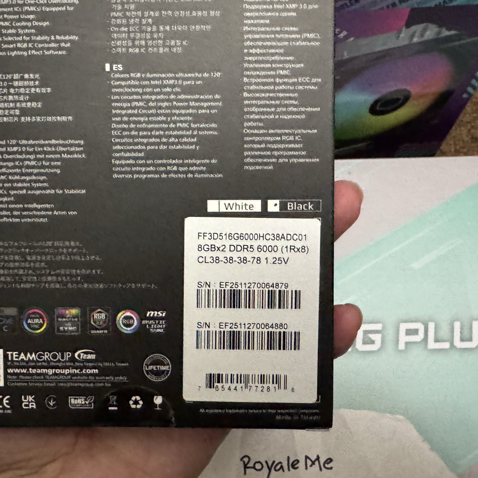 BUNDLE Ryzen 9600x, b850, 2×8 16gb 6000 Ram, Hyper 212 Cooler