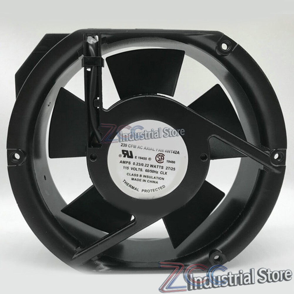 For Dayton 4WT42A 239 CFM AC AXIAL FAN 115V 0.23/0.22A Cooling fan Durable