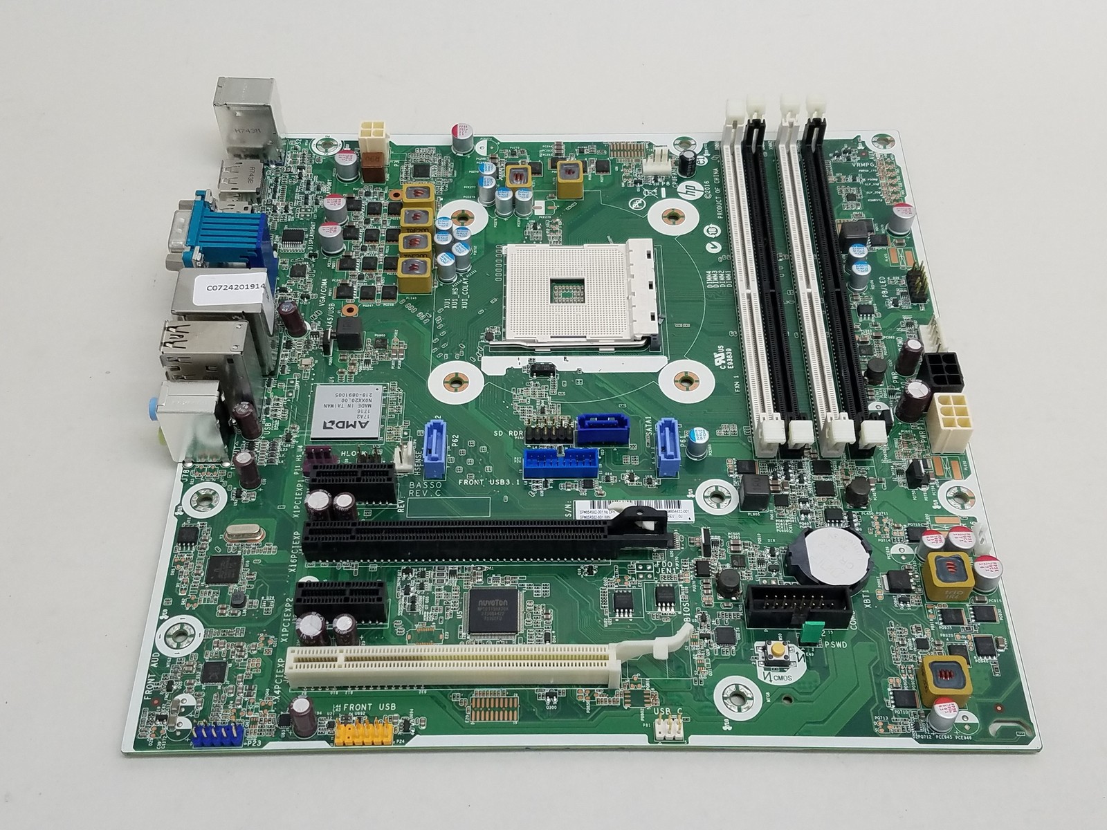 HP 854432-001 EliteDesk 705 G3 Socket AM4 DDR4 SDRAM Desktop Motherboard