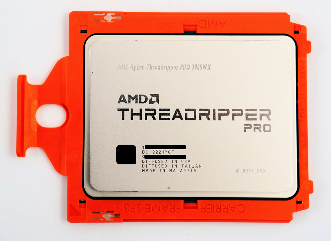 AMD Ryzen Threadripper Pro 3955WX 16-Core, 32-Thread 280W WRX8 CPU Unlocked