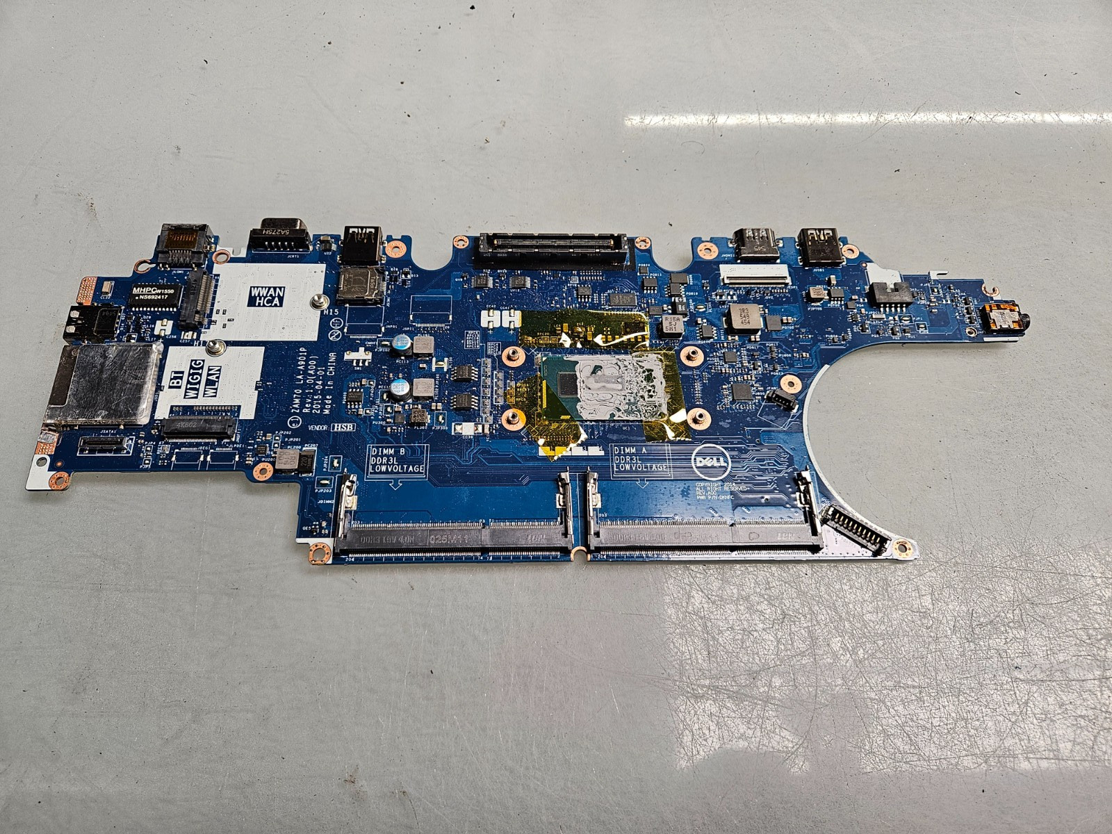 Dell Latitude 14″ E5450 OEM Intel i5-5300U 2.3GHz Motherboard C7K68 LA-A901P