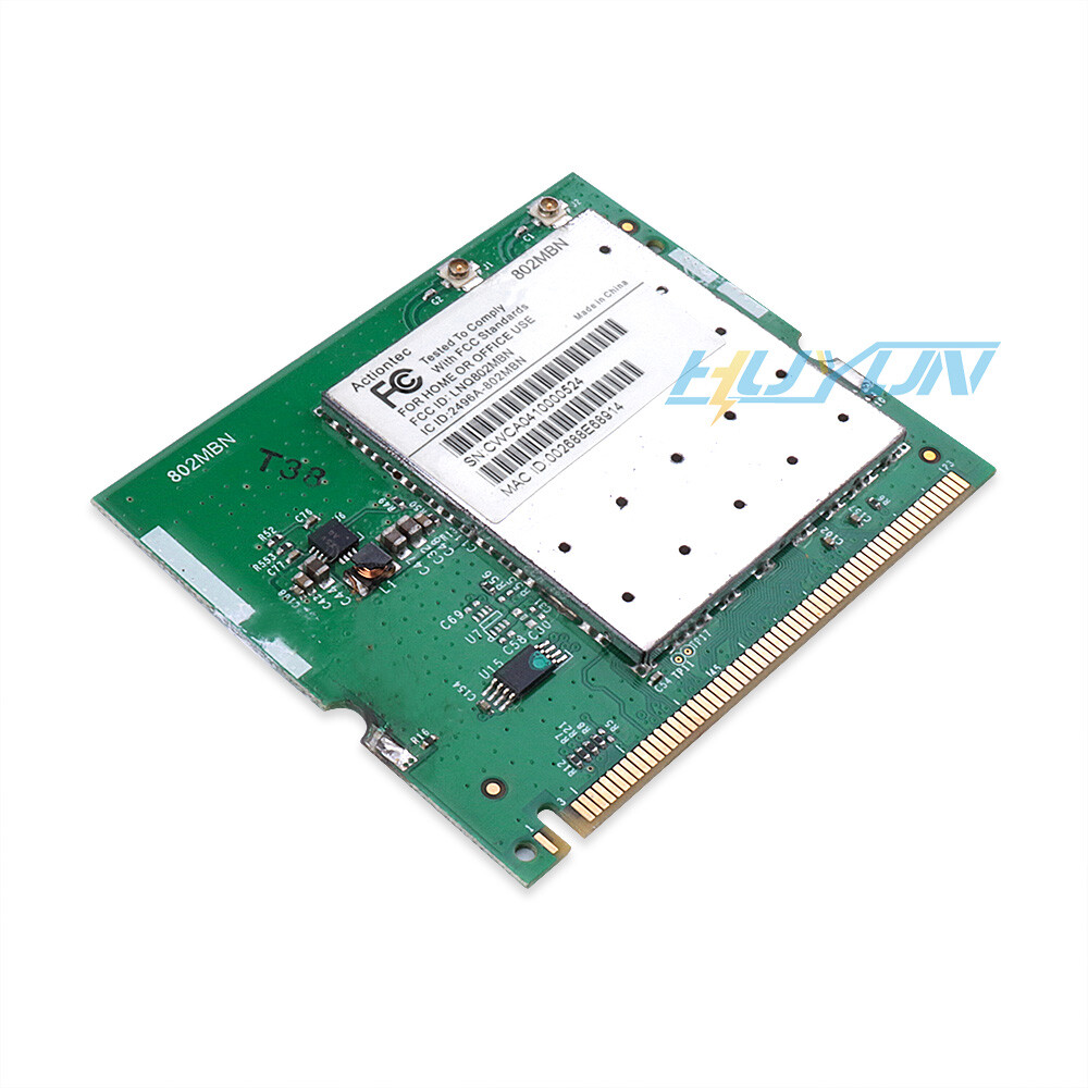 NEW BCM943224 Dual band 2.4 & 5.8GHZ Wi-Fi WLAN 802.11n MINI PCI Wireless Card