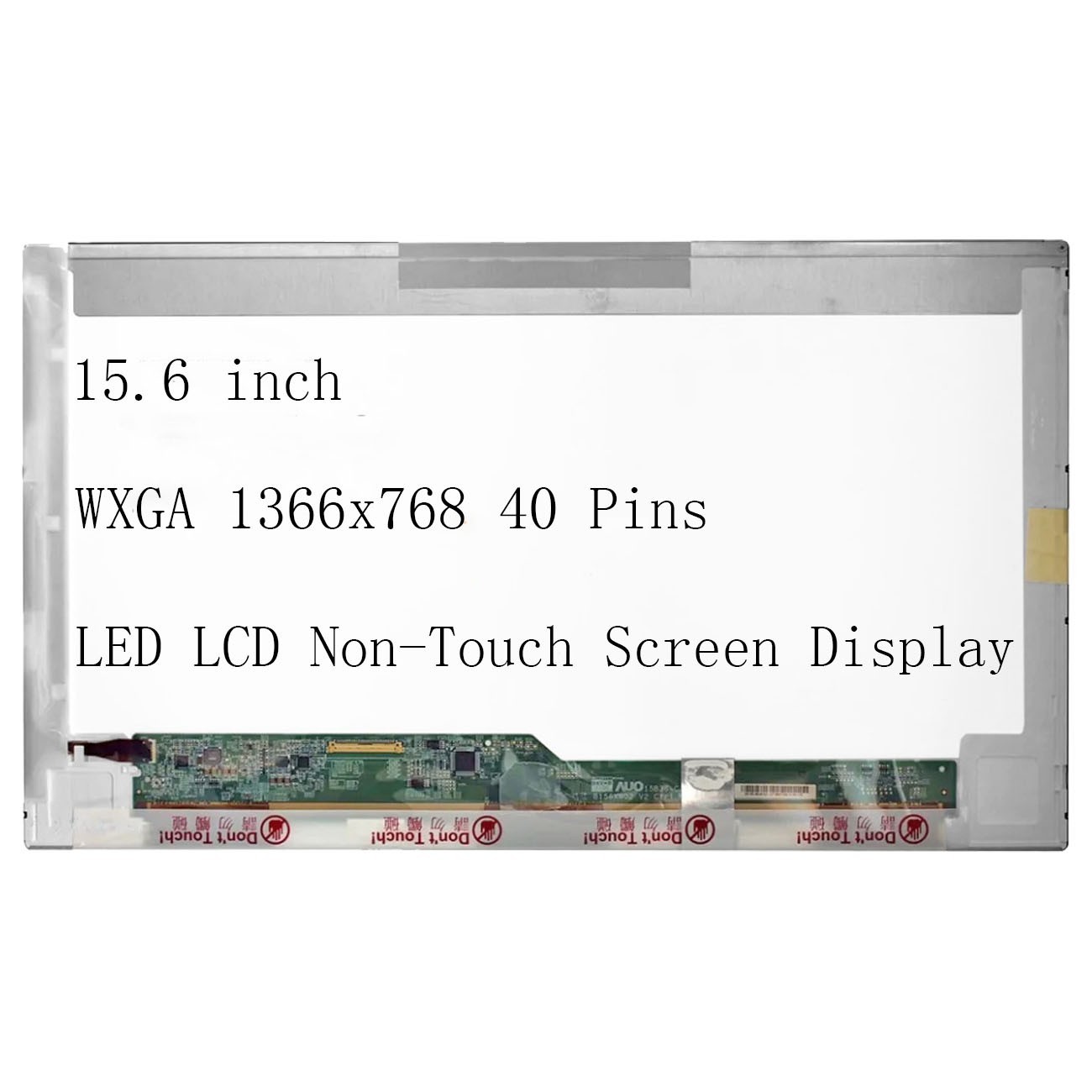 15,6″ For HP PAVILION DV6 G56 G6 G60 1366×768 LCD Non-Touch Display Panel 40pin