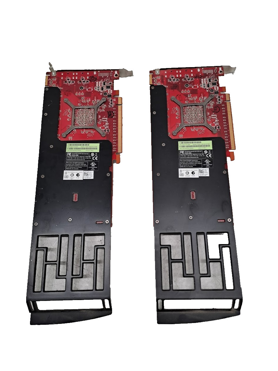 Lot of 2 FirePro V5900 2GB GDDR5 Dual DisplayPort PCI Graphics Card