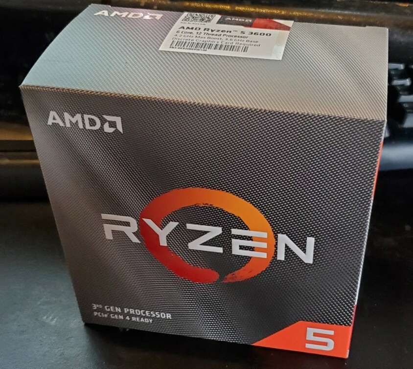 AMD Ryzen 2nd Gen 5 2600X – 4.2 GHz Six Core Processor (100-100000031BOX)