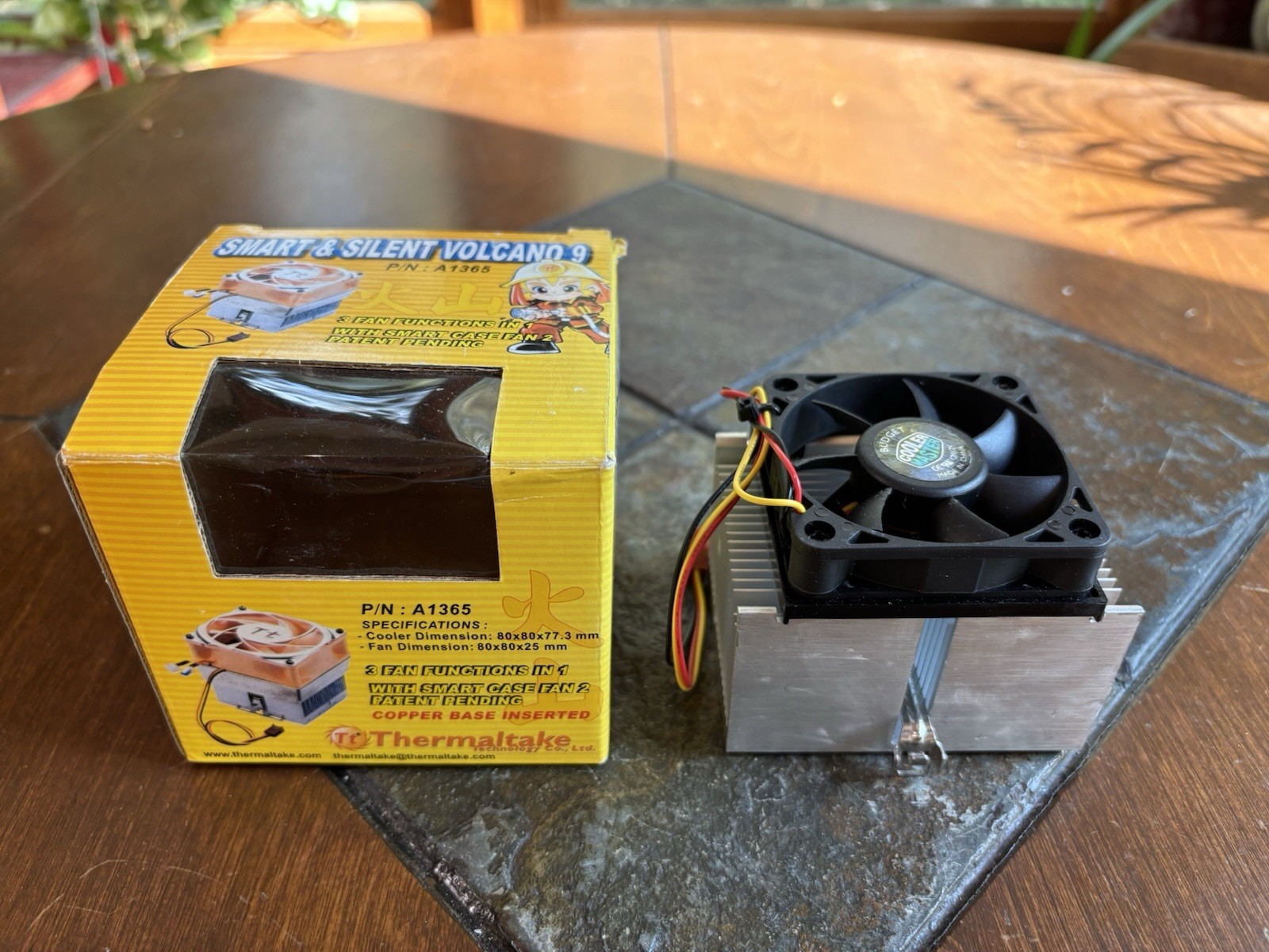 Thermaltake SMART & SILENT VOLCANO 9 In Box NOS