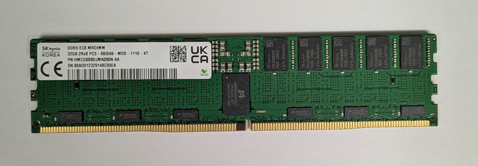 SK hynix 32GB DDR5-8800 MRDIMM 2Rx8 PC5-88/64B Server RAM HMCG88BDJMA080N