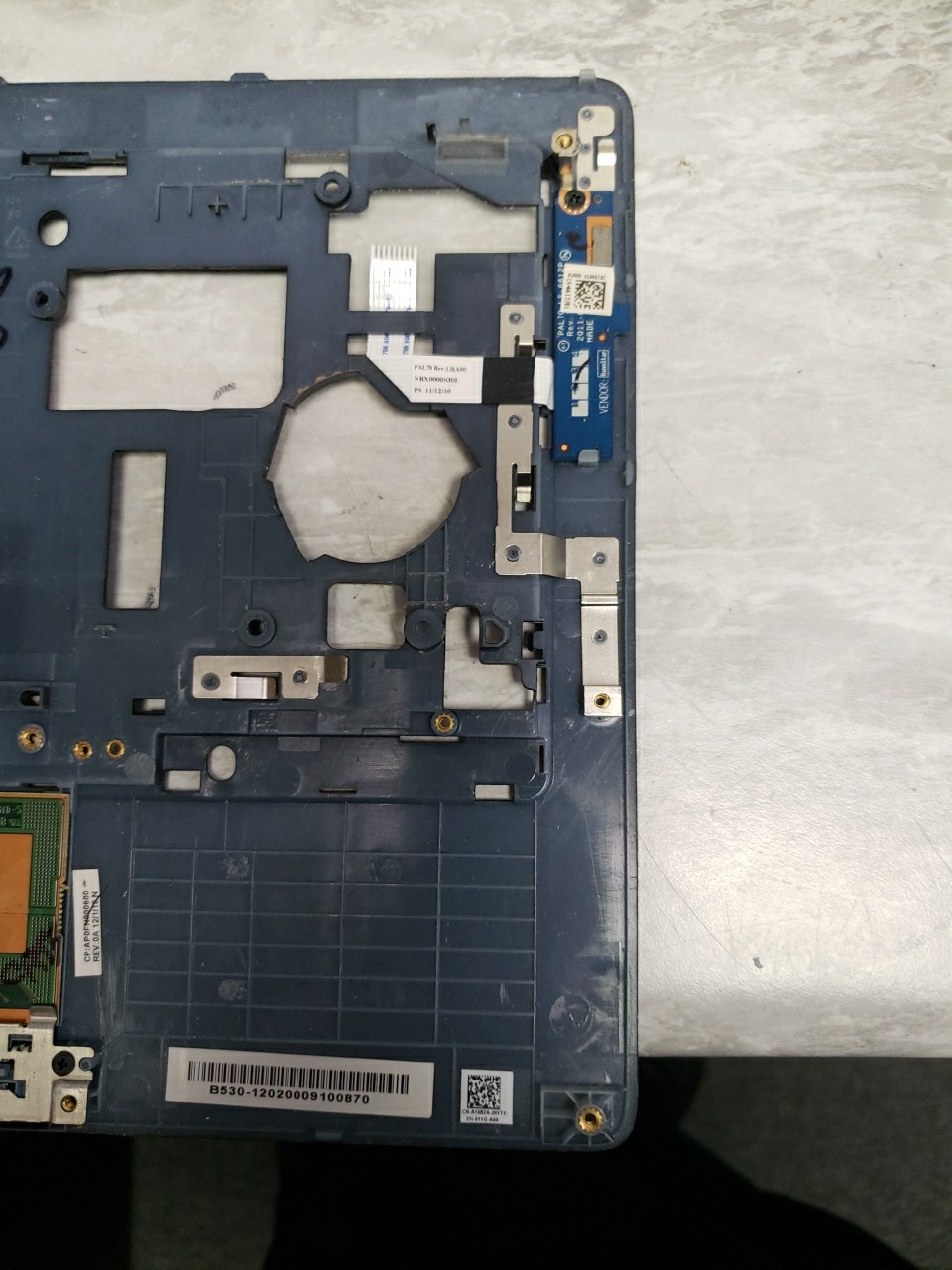 Dell Latitude E6320 Palmrest & Touchpad Assembly A10B24 P7GPY 0P7GPY FREE SHIP