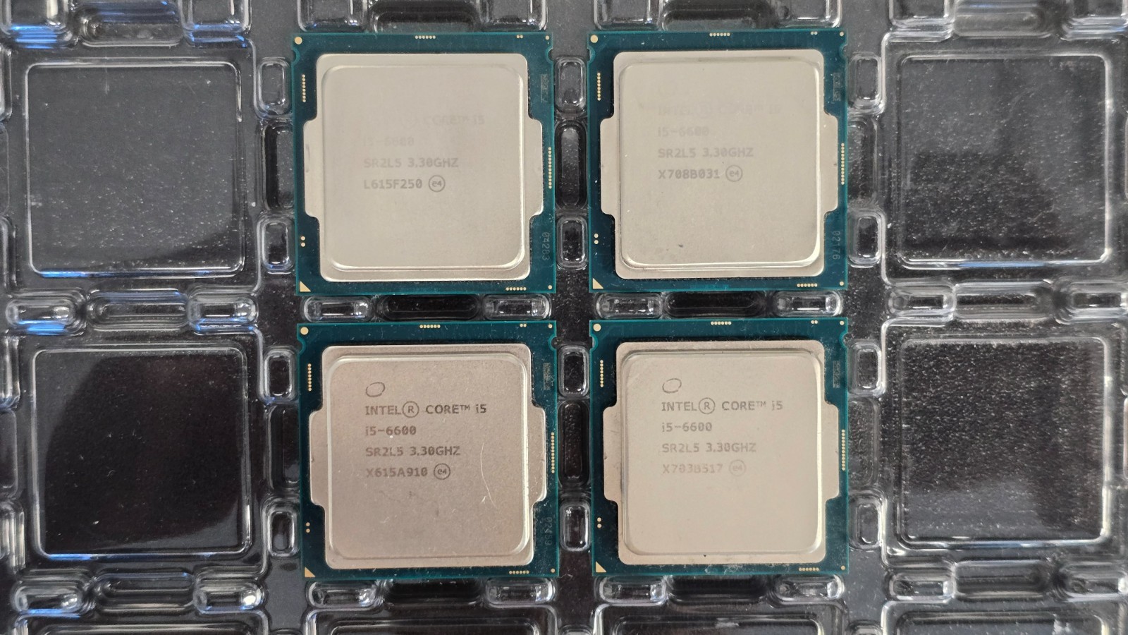 (Lot of 2) Intel Core i5 6600 SR2L5 3.30GHz #21