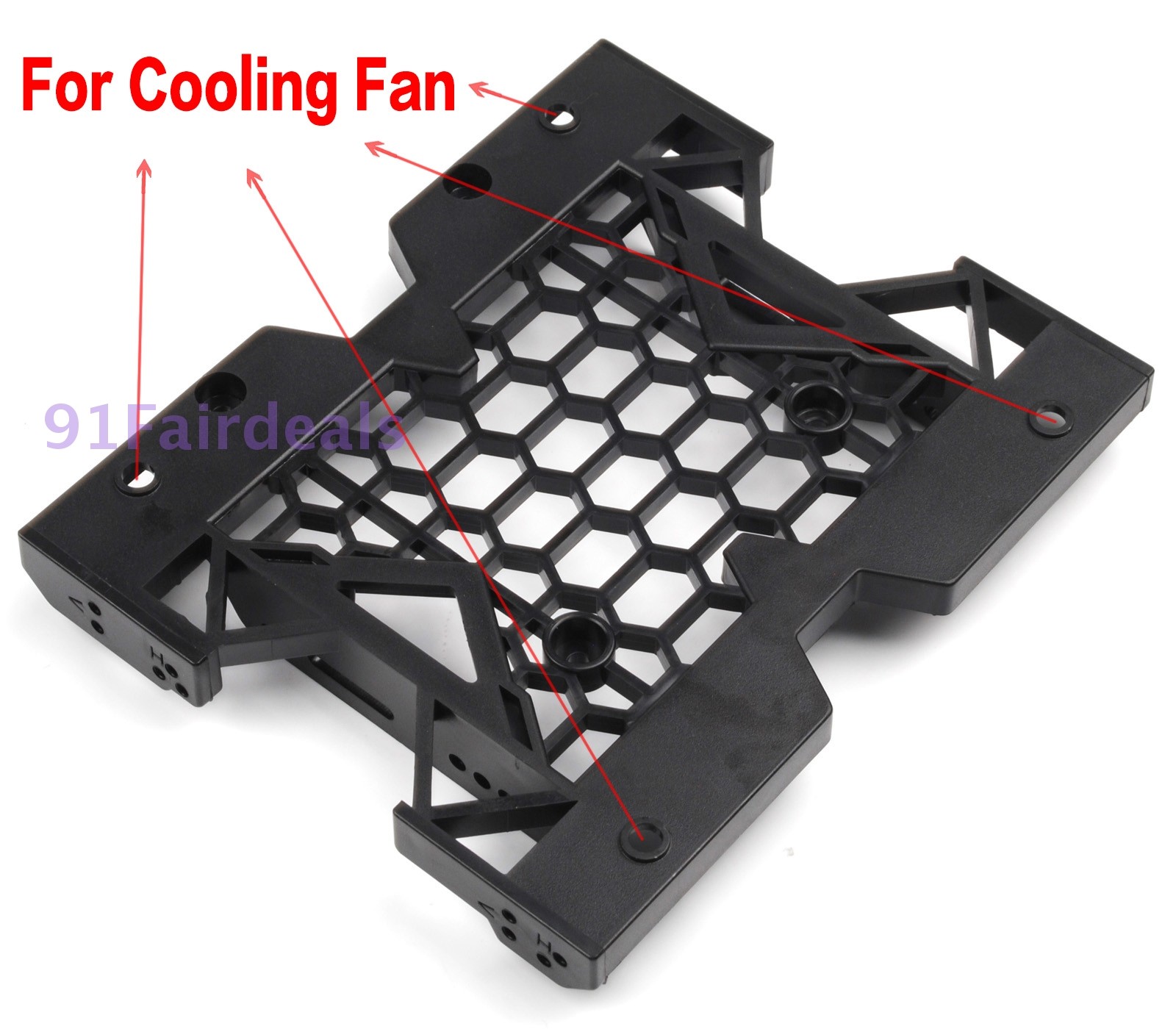 5.25″ to 3.5″ SSD HDD Adapter Bracket Optical Drive Bay Hard Drive Caddy Tray US