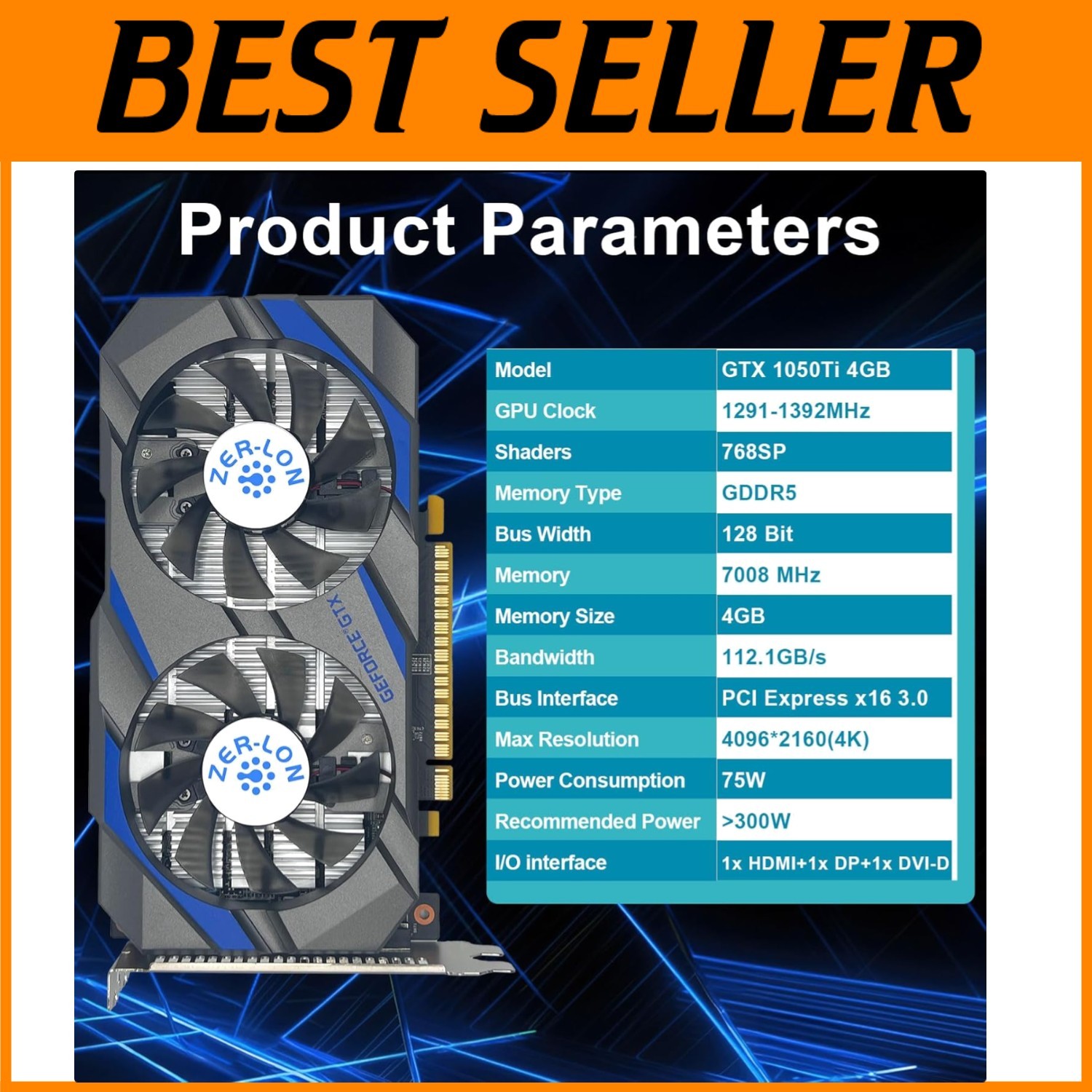 4GB GDDR5 128bit Video Card for PC Gaming