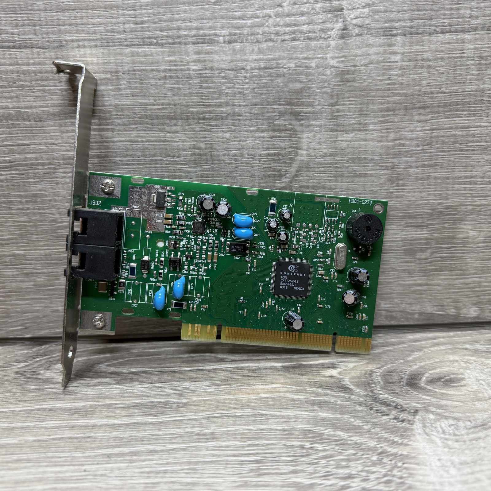 Conexant RD01-D270 PCI Dial-Up Modem Card 2-Port RJ-11 Phone Fax Data Internal