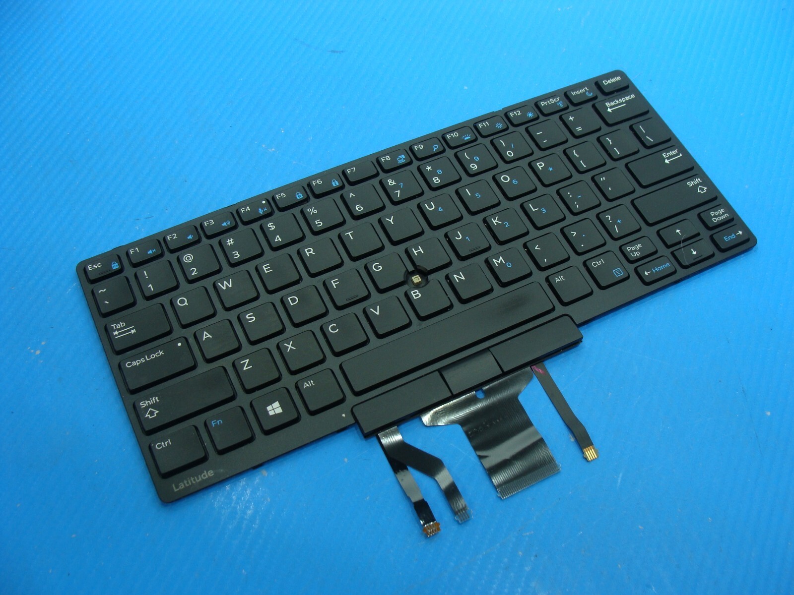 Dell Latitude 14″ 5480 Genuine US Backlit Keyboard D19TR PK131S11B00 NSK-LKDBC