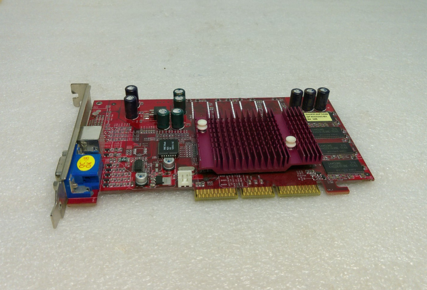 Gainward Nvidia GeForce4 MX440-8X 64MB GW23120FO094 Graphics Card