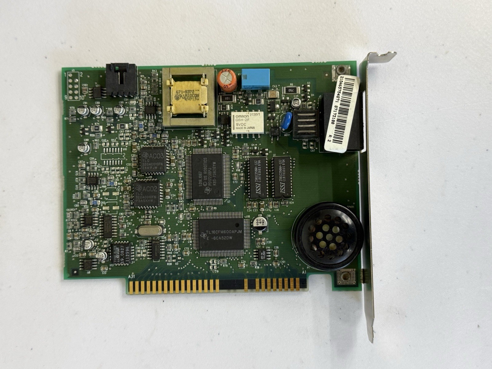 U.S Robotics 1.012.0478-B Gateway2000 TelePath Sportster 0478 ISA Modem Card