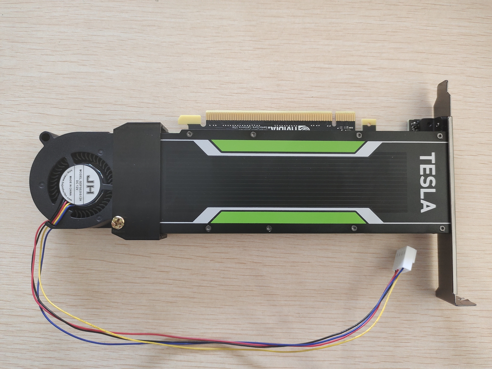 Brand New In Box Nvidia Tesla P4 8GB GPU Graphics Card and Turbo Cooling Fan
