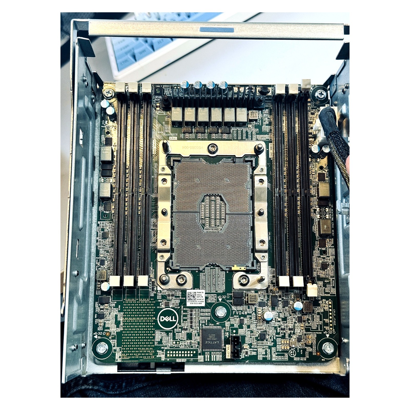 Dell Precision T7820 2nd CPU Riser Kit w/ Heatsink & Mount Bracket OEM Genuine