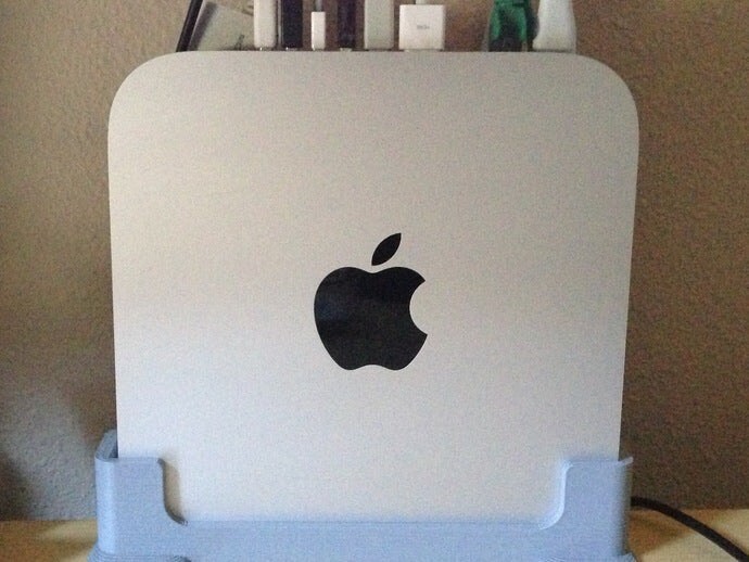 Universal verticle Mount for 3rd 4th generation Mac Mini Aluminum