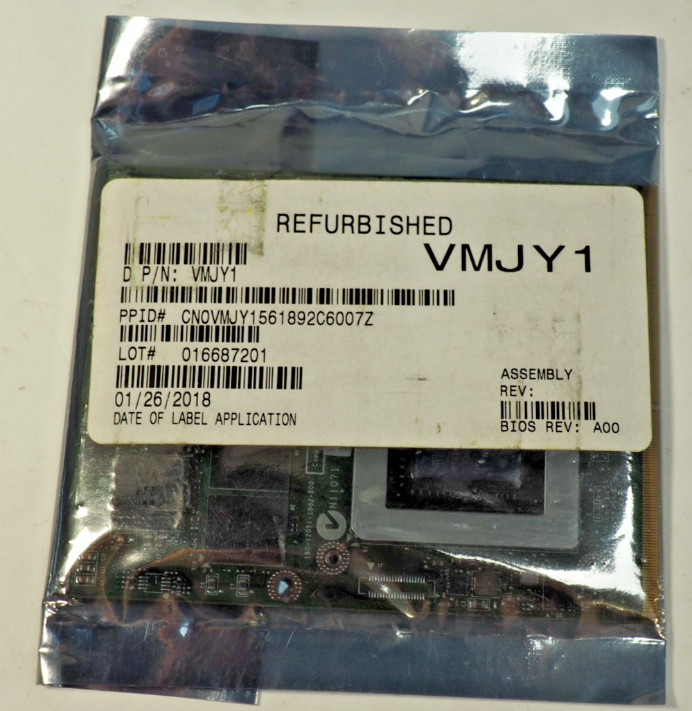 Dell VMJY1 Quadro K5000M 4GB GDDR5 256-bit MXM Laptop Video Card