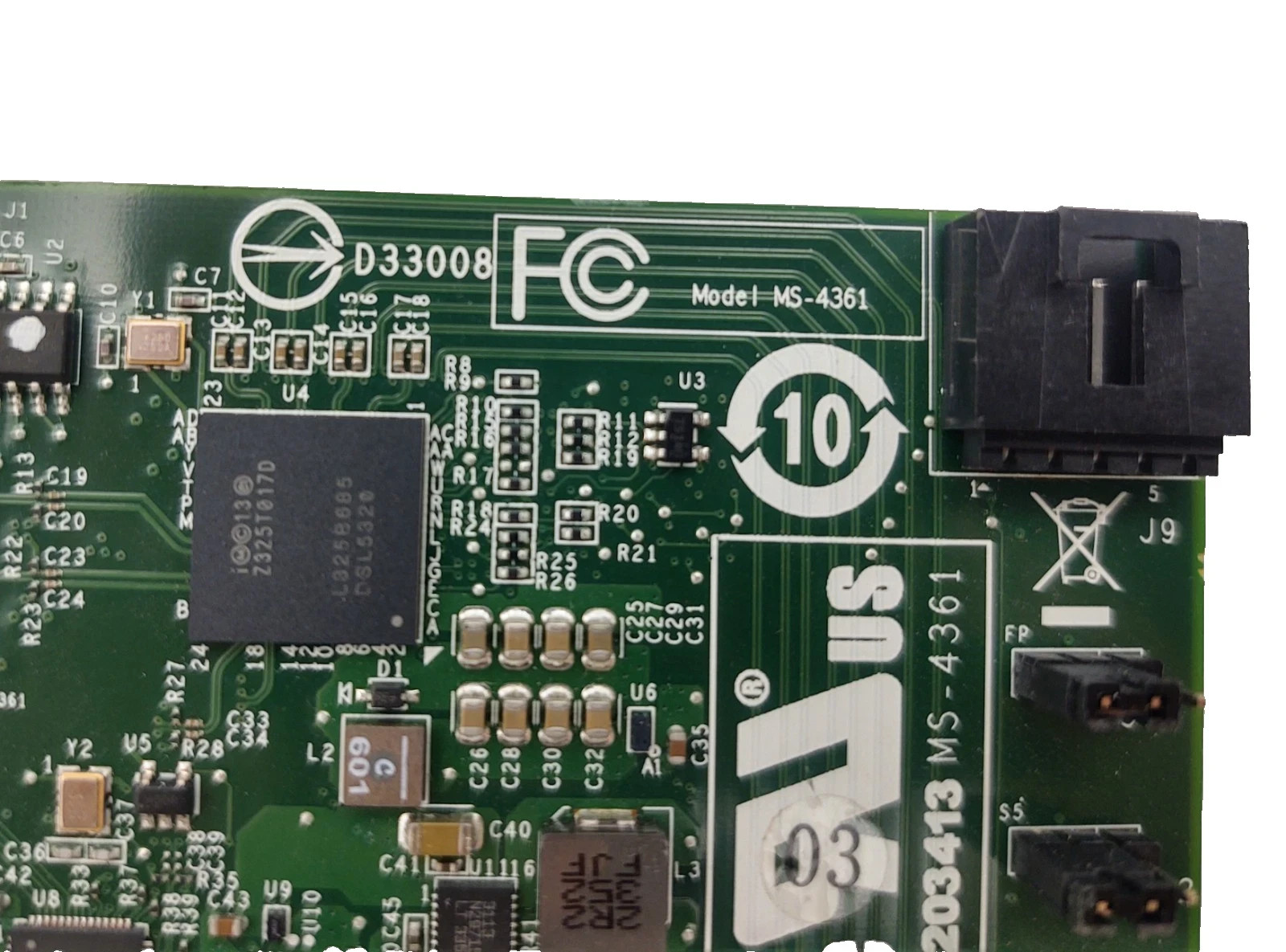 Microstar MS-4361 Thunderbolt-2 Adapter DP mini-DP PCIe x4 7HMHP