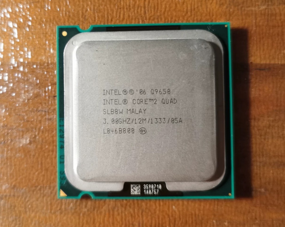 Intel Q9650 3GHz 12MB L2 Cache LGA775 Quad Core Desktop Processor