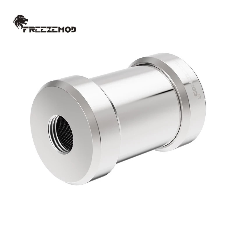 FreezeMod G1/4″ Water Cooling Composite Plate Filter Fine Screen GLQ-JX1 Silver