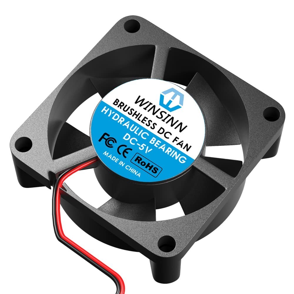 30mm 5V Hydraulic Bearing Cooling Fans – 5 Pack, Compact Airflow at 28 dBA