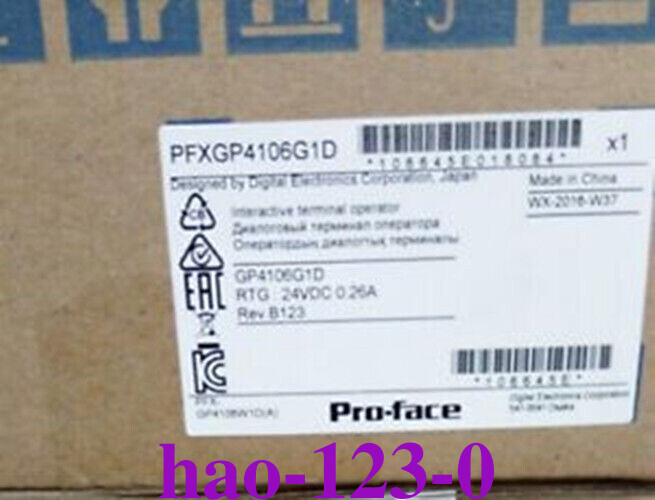 1PC PRO-FACE PFXGP4106G1D Touch Panel New In Box (DHL / FedEx) 1 Year Warranty