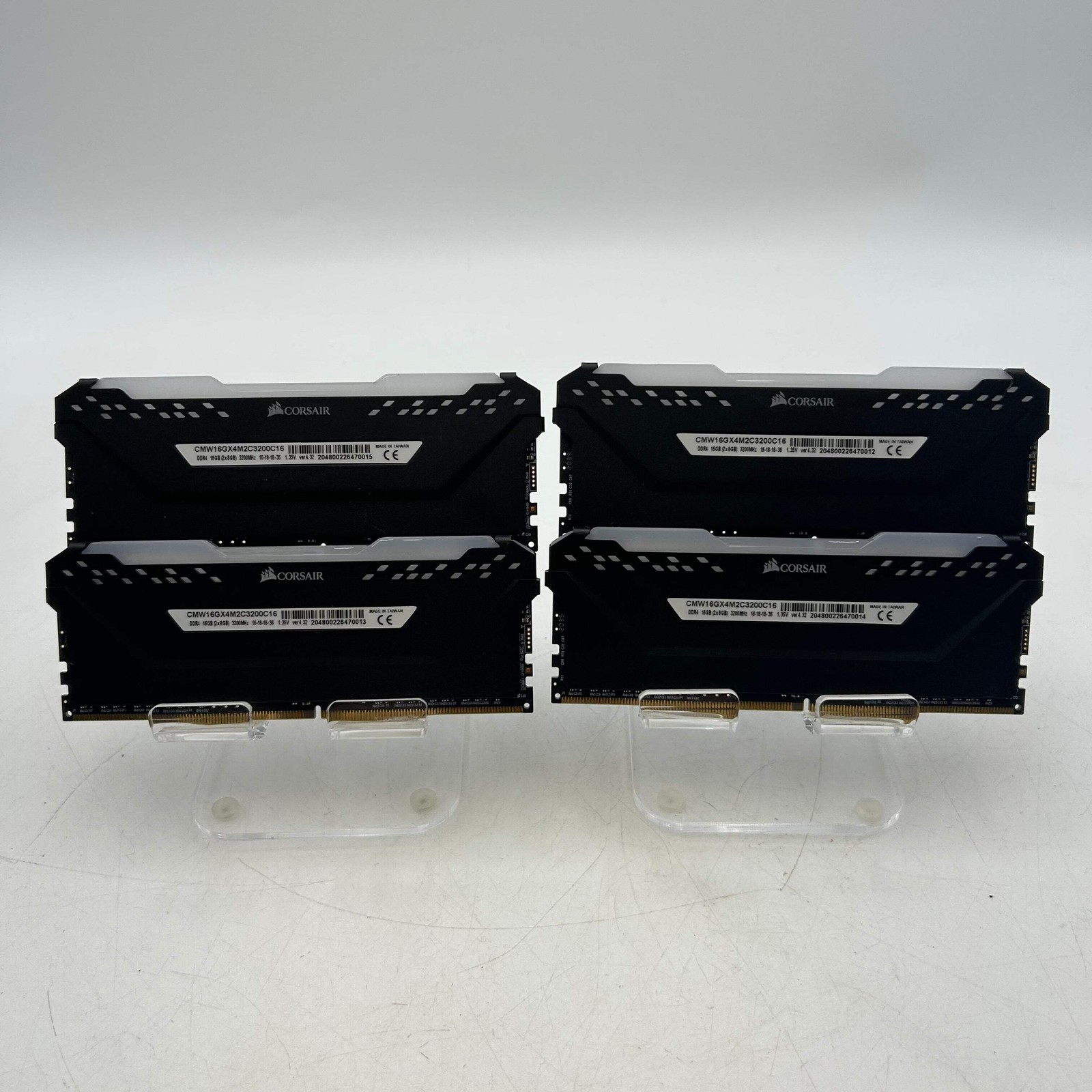 Corsair Vengeance RGB PRO 32GB 4x8GB DDR4 3200MHz CL16 RAM Black